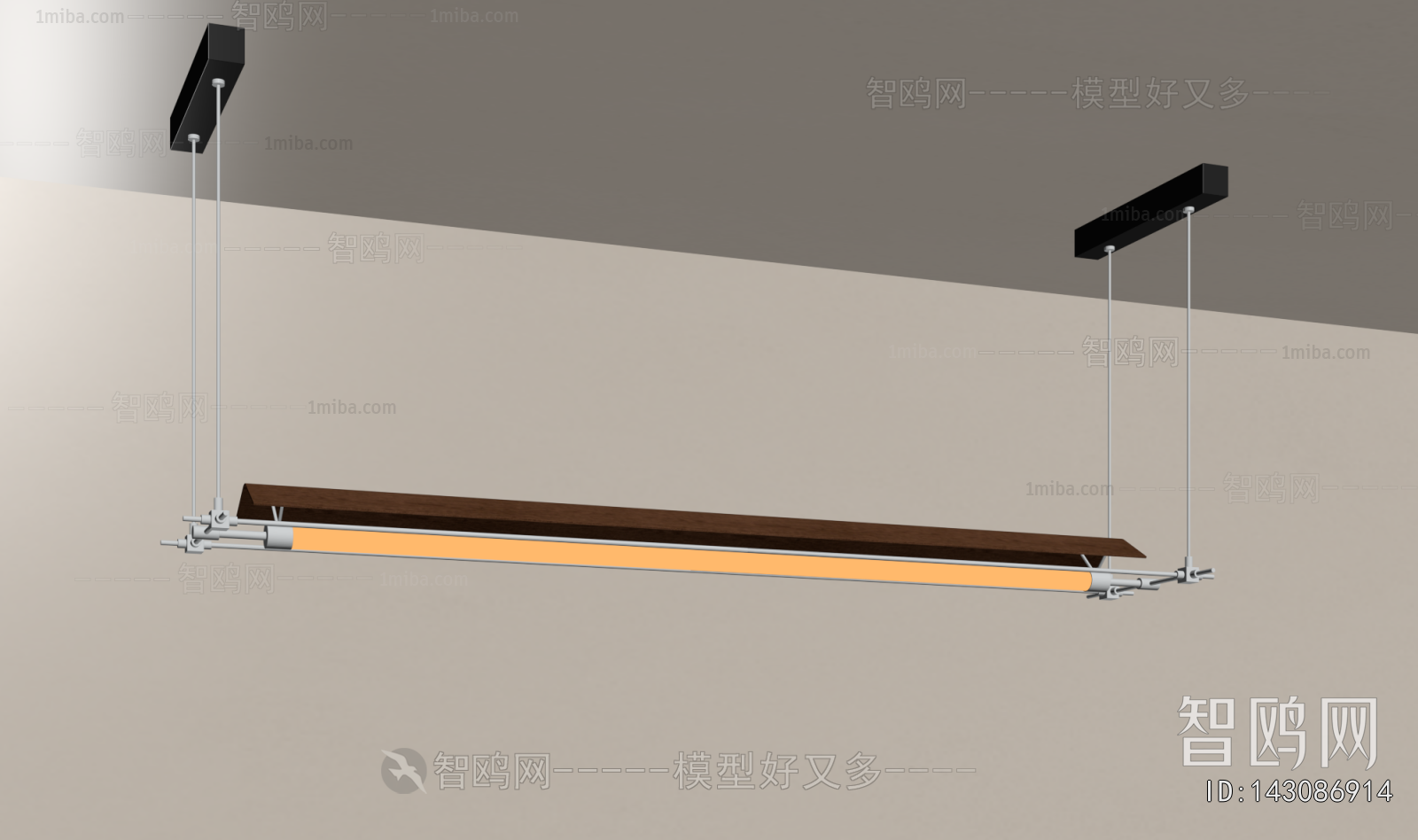 Modern Long Chandelier