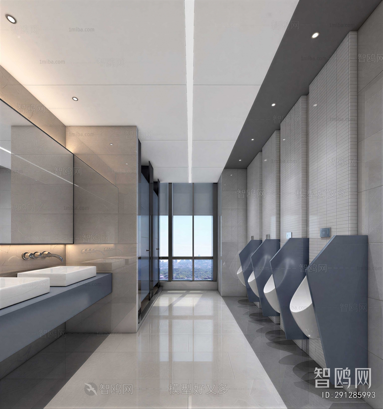 Modern Office Toilet