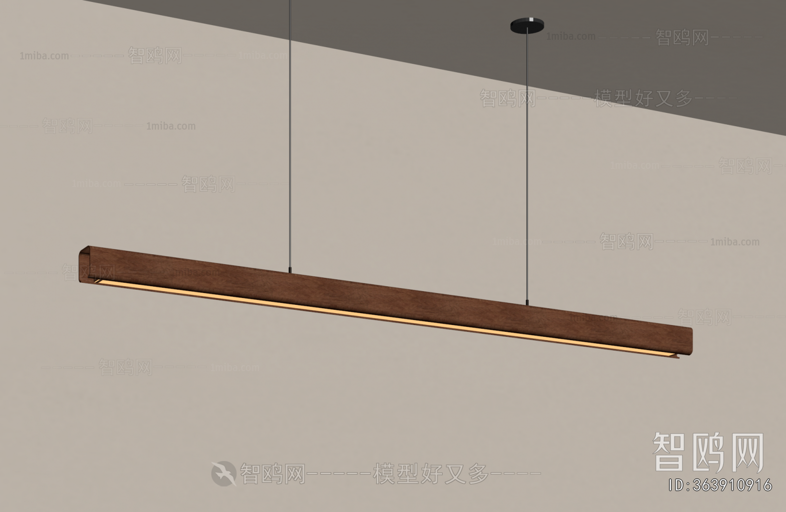 Modern Long Chandelier