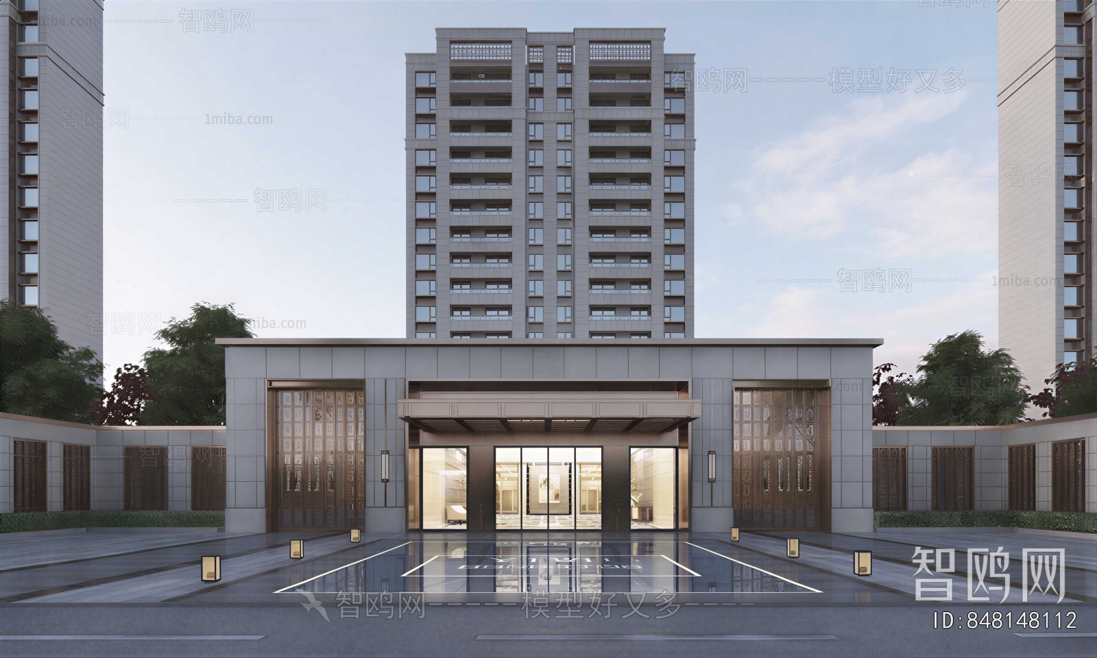 Modern Building Appearance