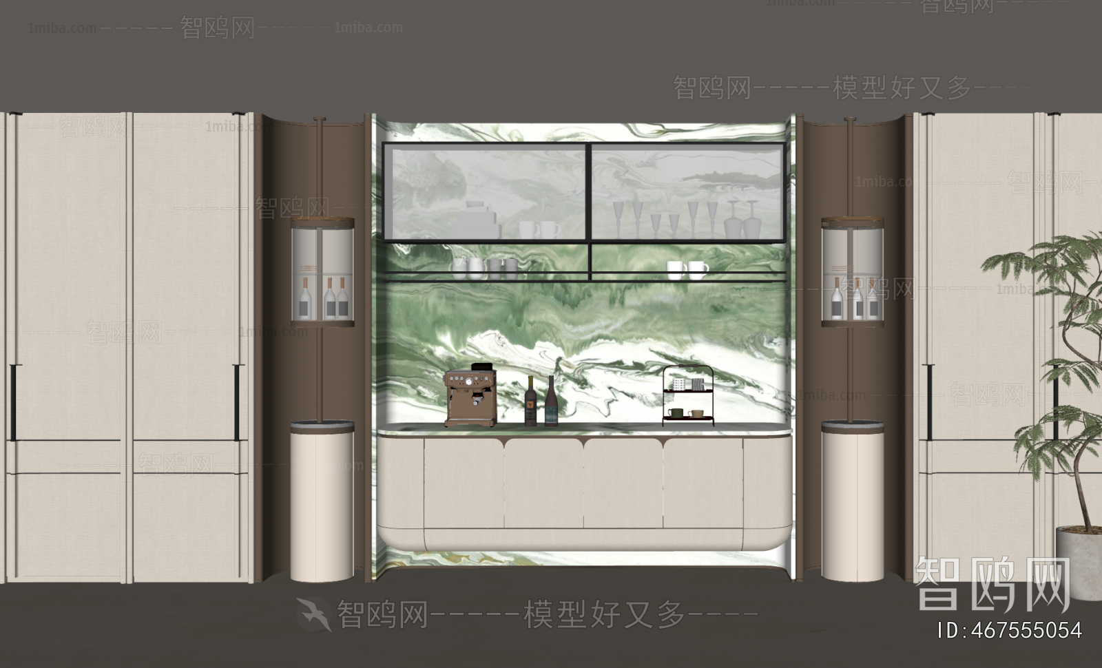 Modern Wine Cabinet