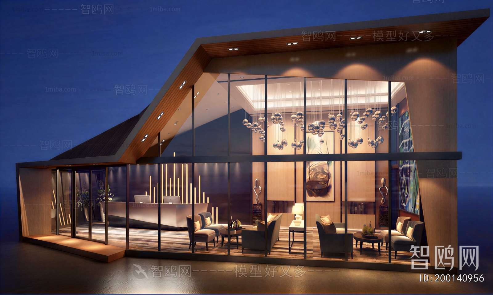 Modern Building Appearance