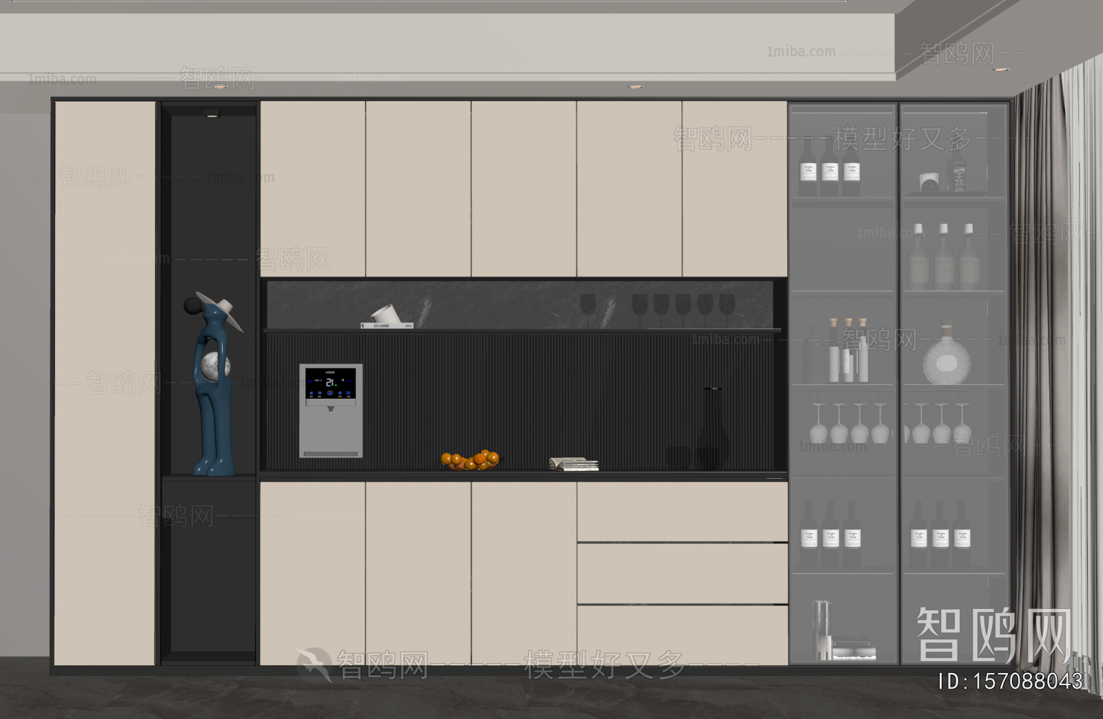 Modern Wine Cabinet