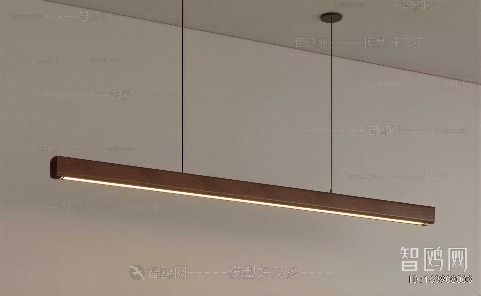 Modern Long Chandelier