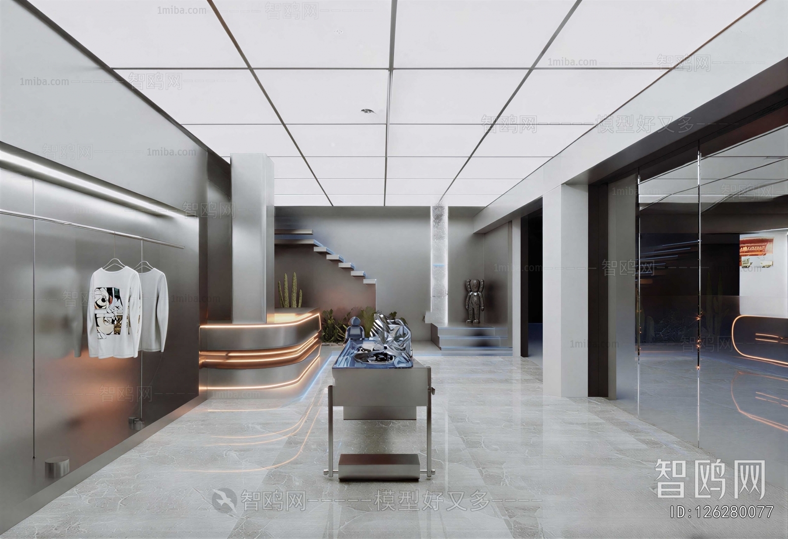 Modern Clothing Store