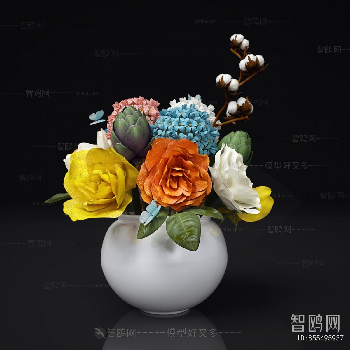 Modern Flower Arrangement