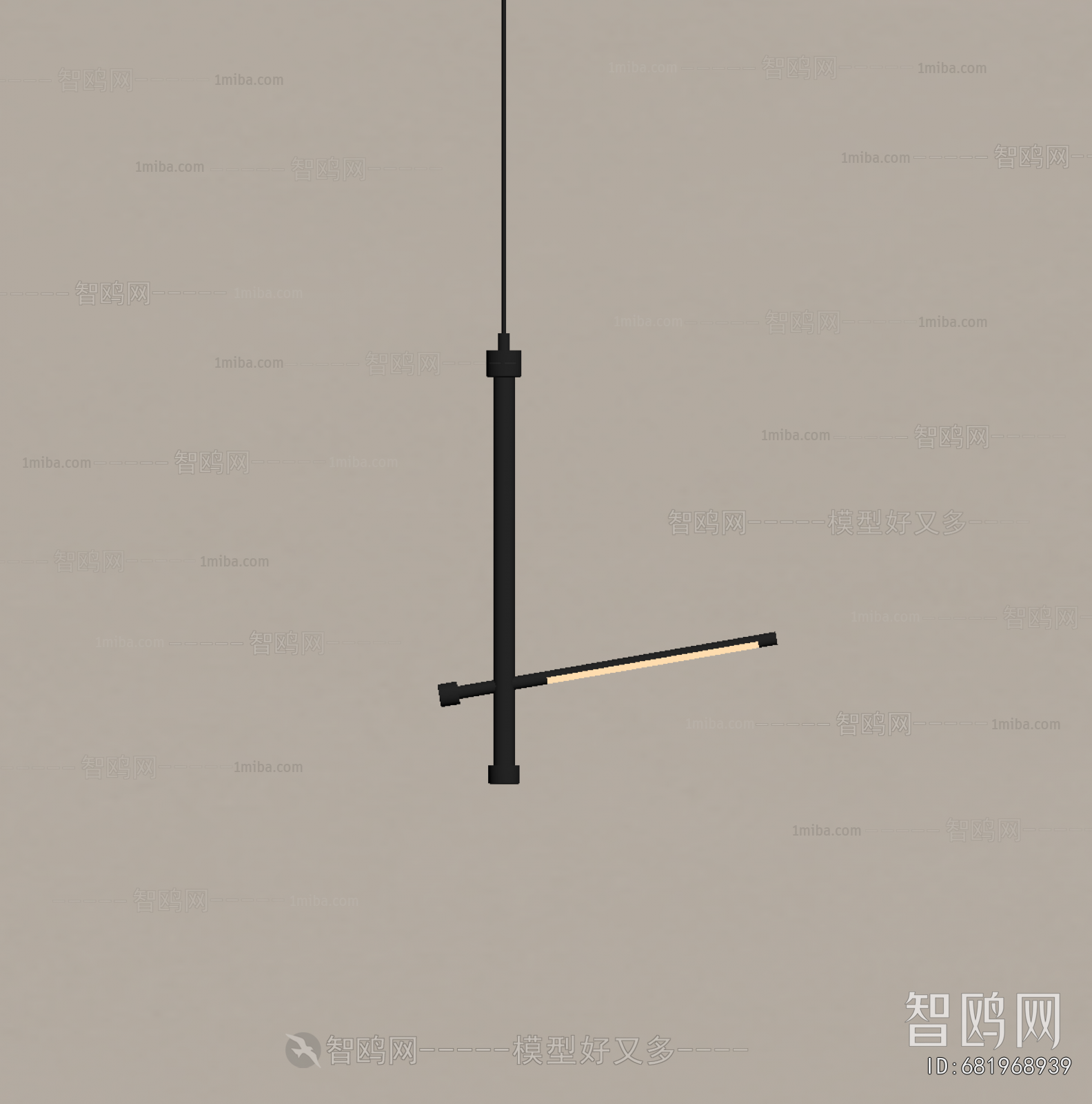 Modern Long Chandelier