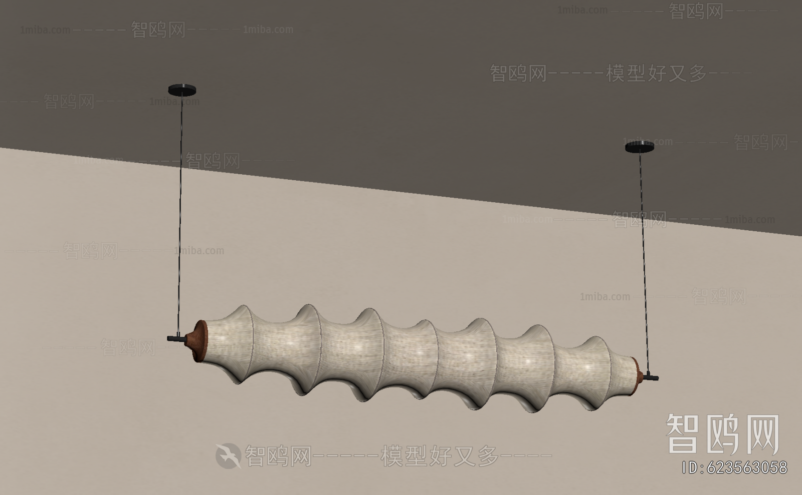 Modern Long Chandelier