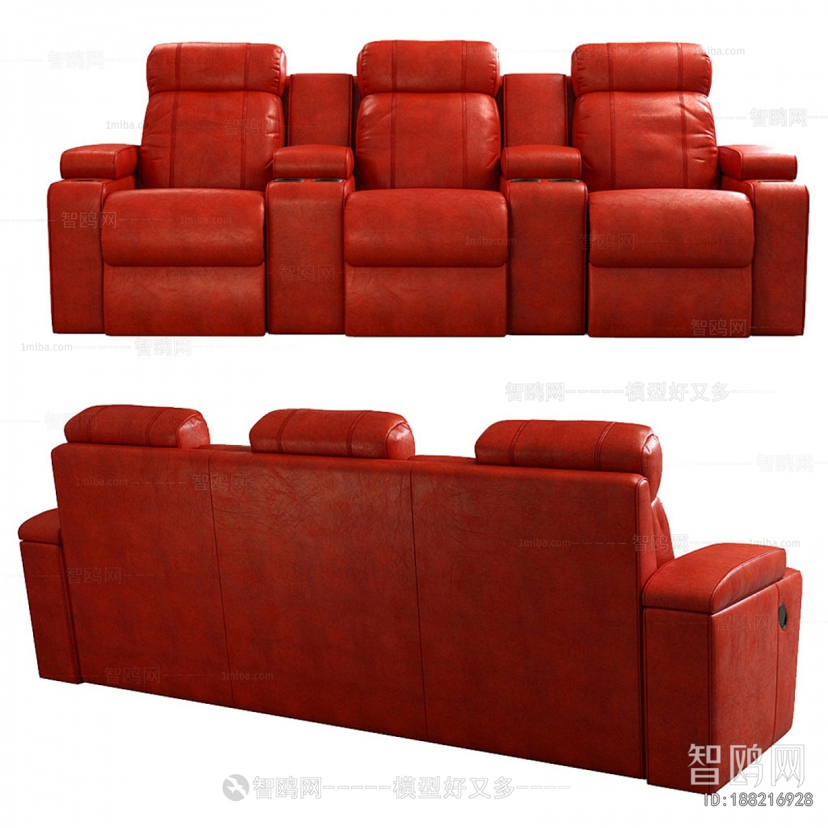 Modern Multi Person Sofa