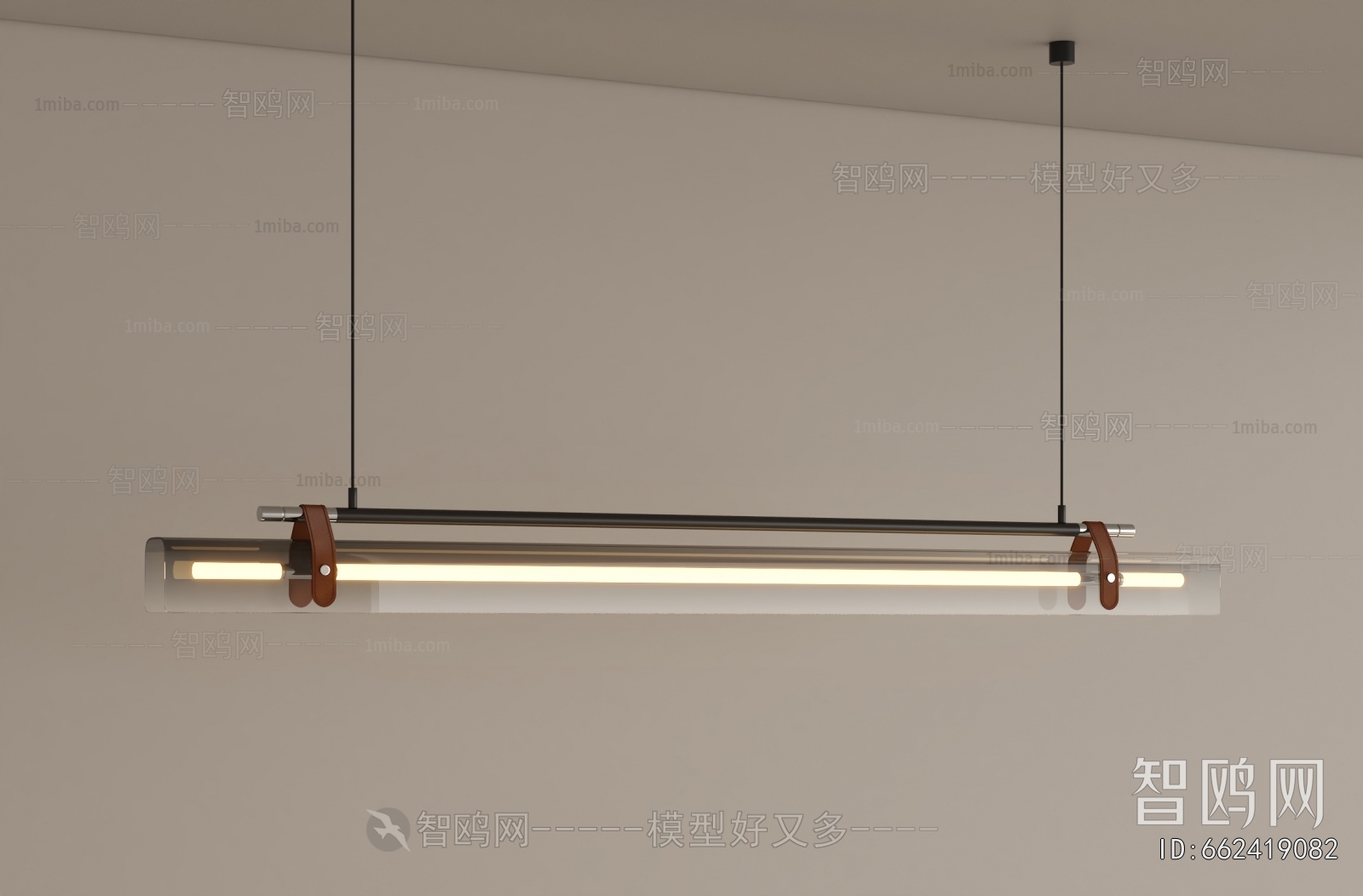 Modern Long Chandelier