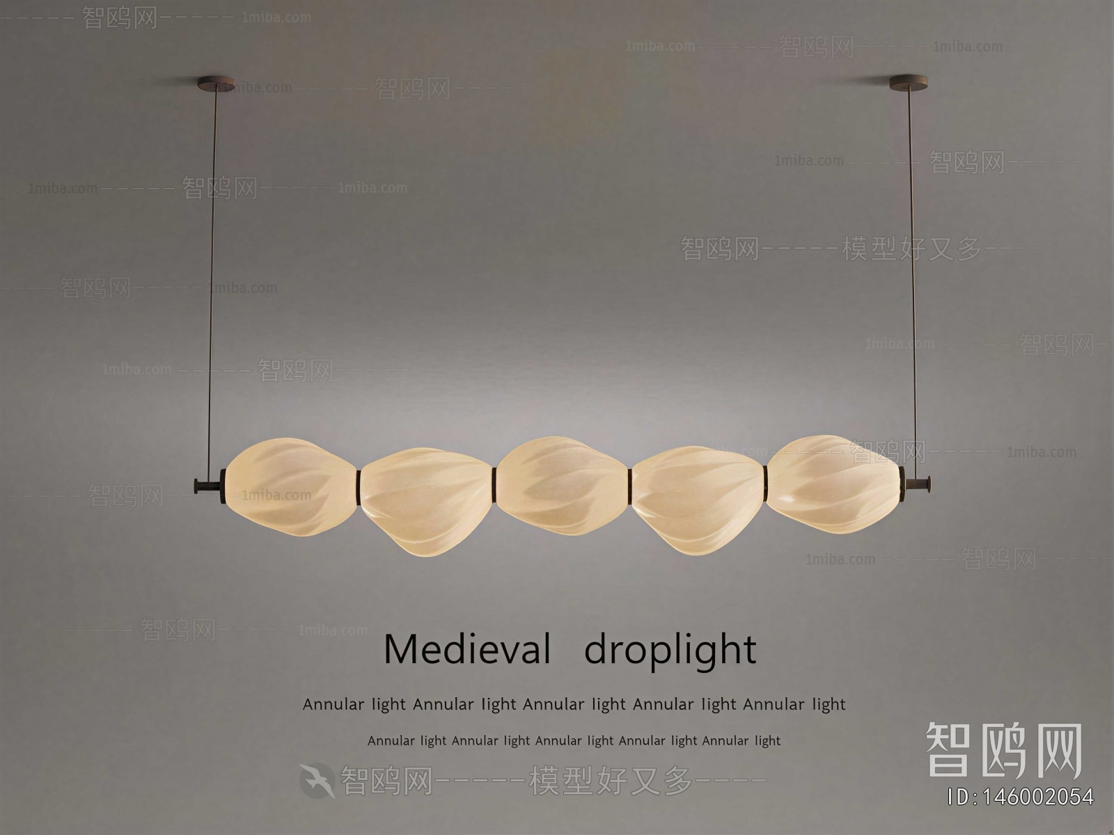 Modern Long Chandelier