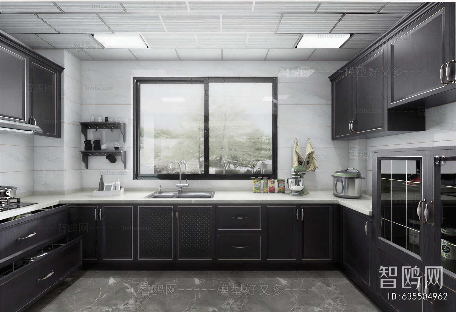 Modern Open Kitchen