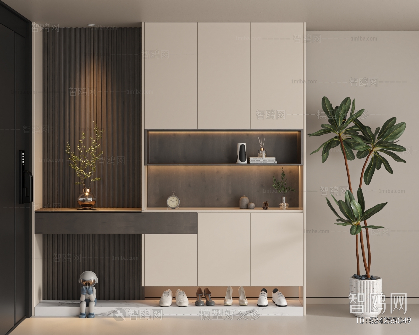 Modern Shoe Cabinet