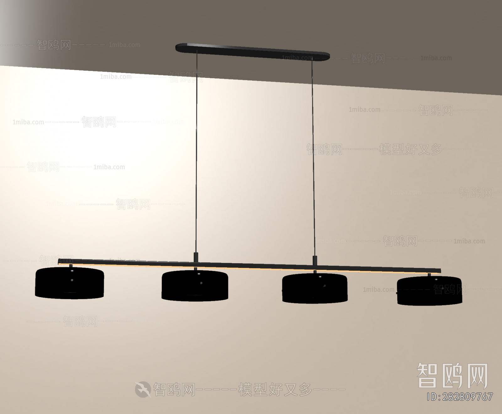 Modern Long Chandelier