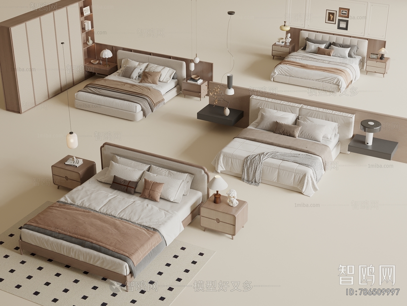 Modern Double Bed