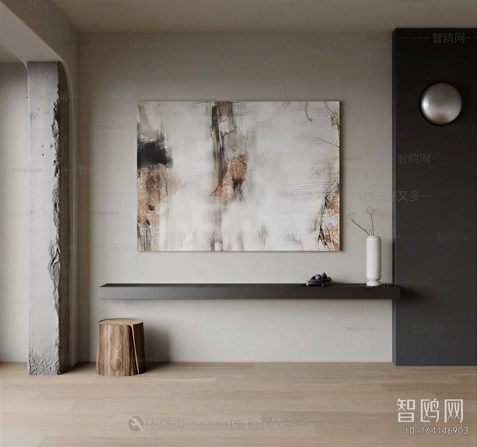 Wabi-sabi Style Painting