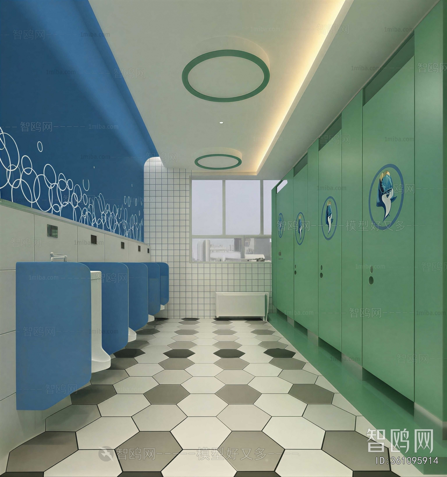 Modern Public Toilet