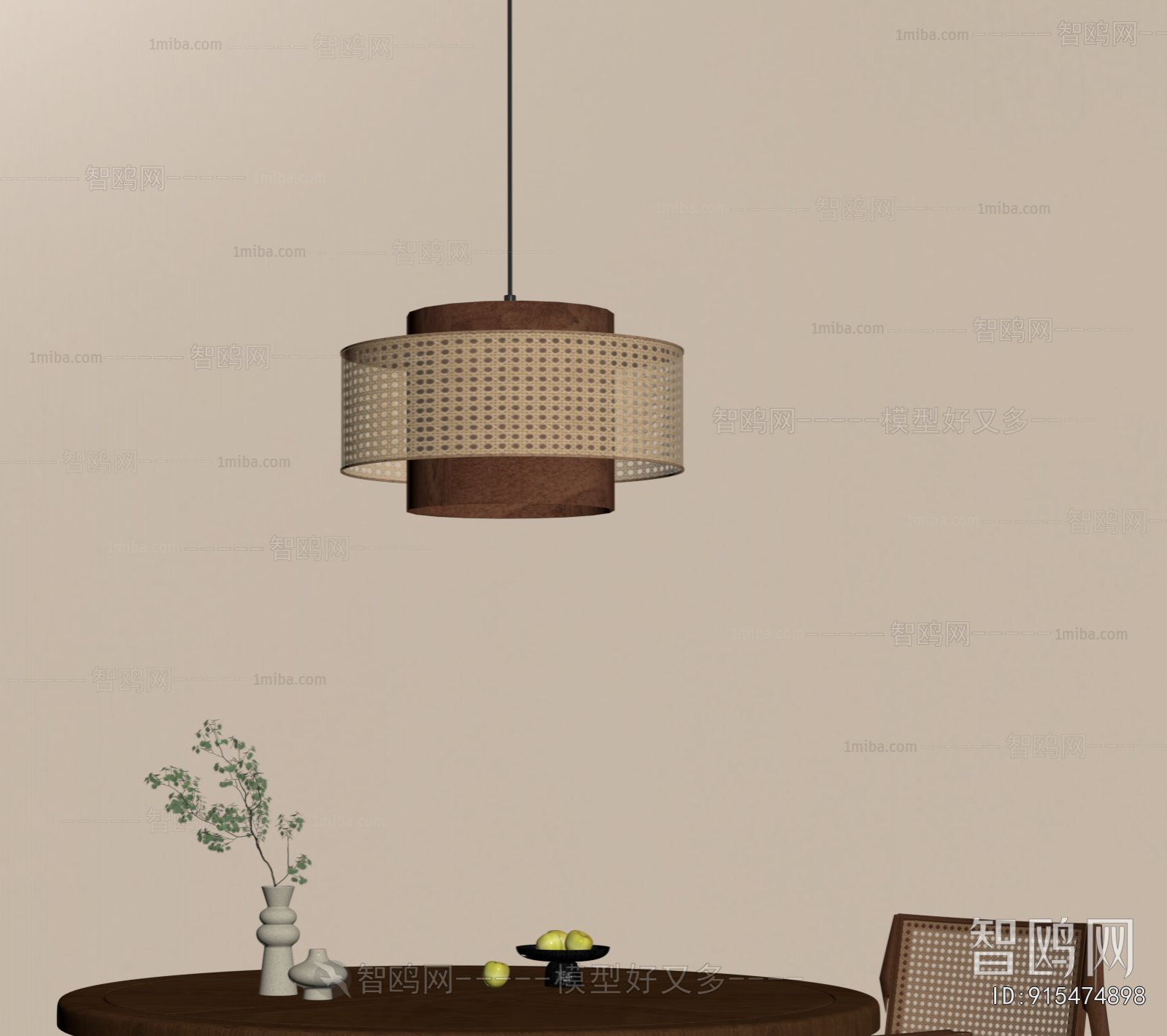 Wabi-sabi Style Droplight