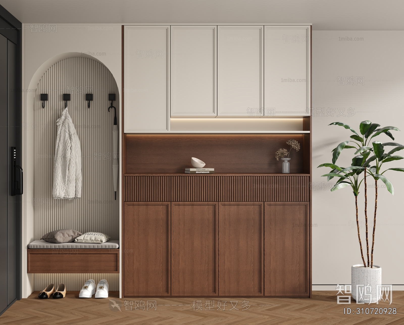 Modern Shoe Cabinet