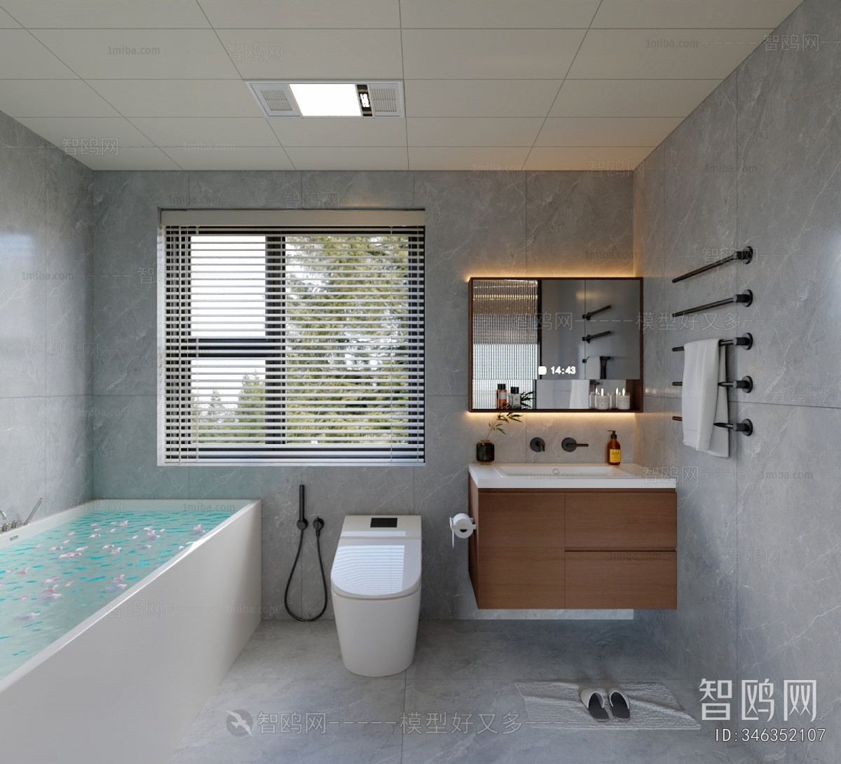 Modern Clothes Storage Area