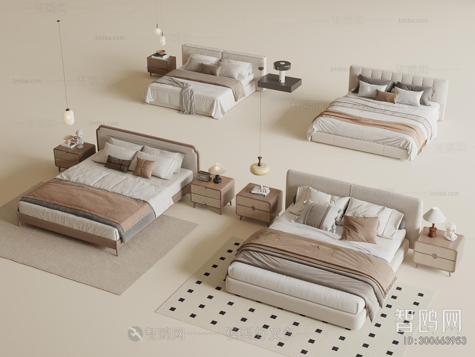 Modern Double Bed