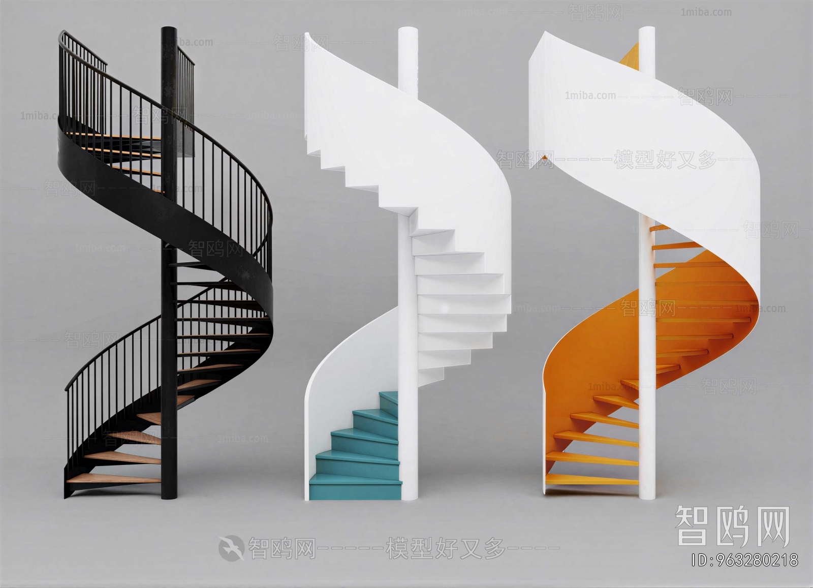 Modern Rotating Staircase