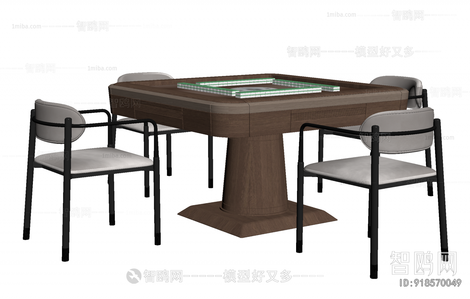 Modern Mahjong Tables And Chairs