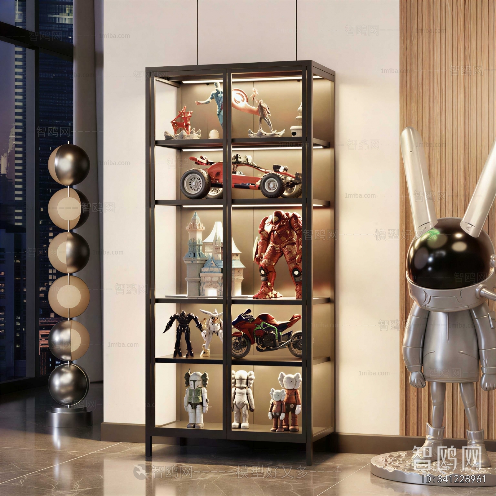 Modern Decorative Cabinet