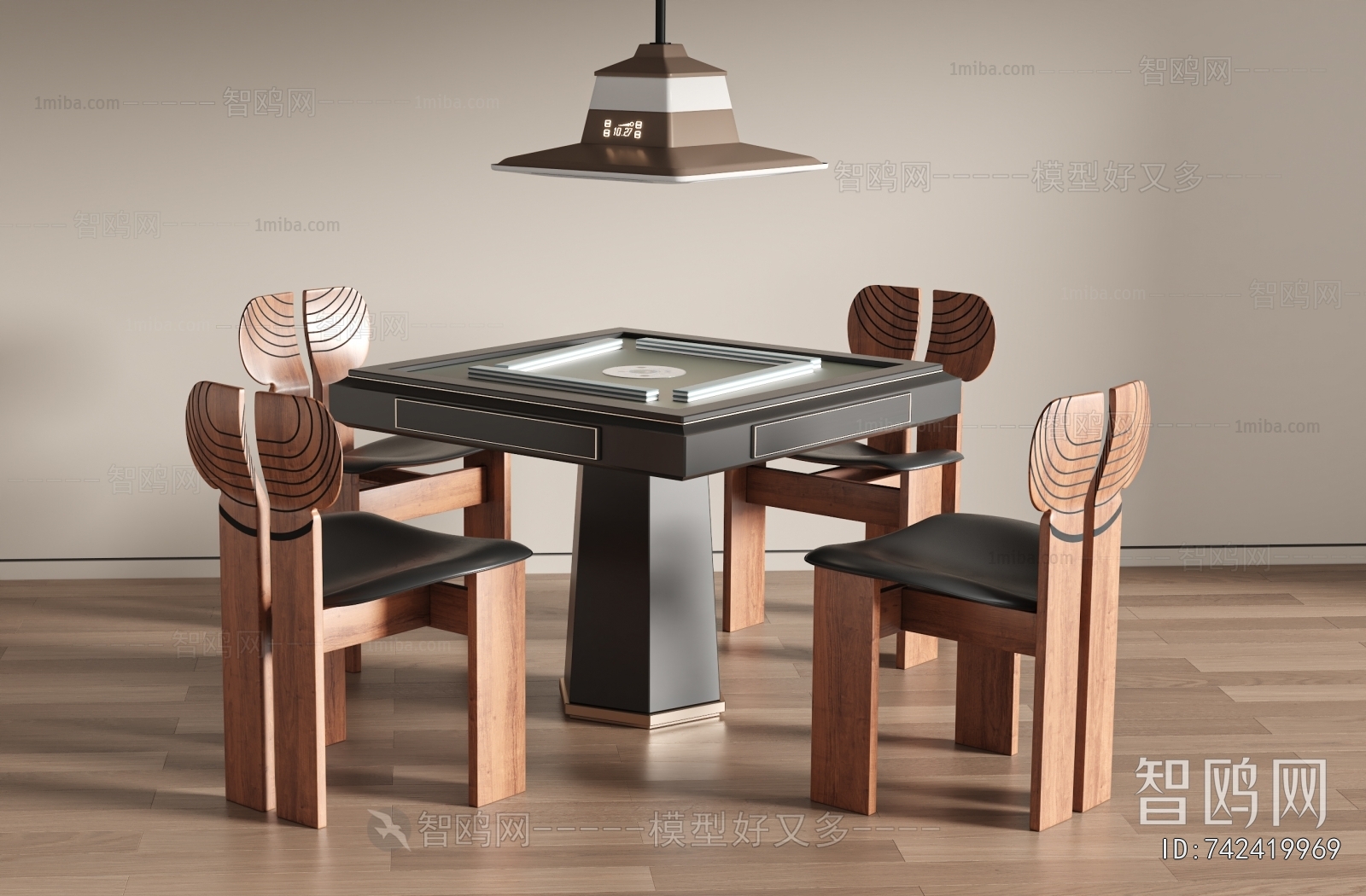 Modern Mahjong Tables And Chairs