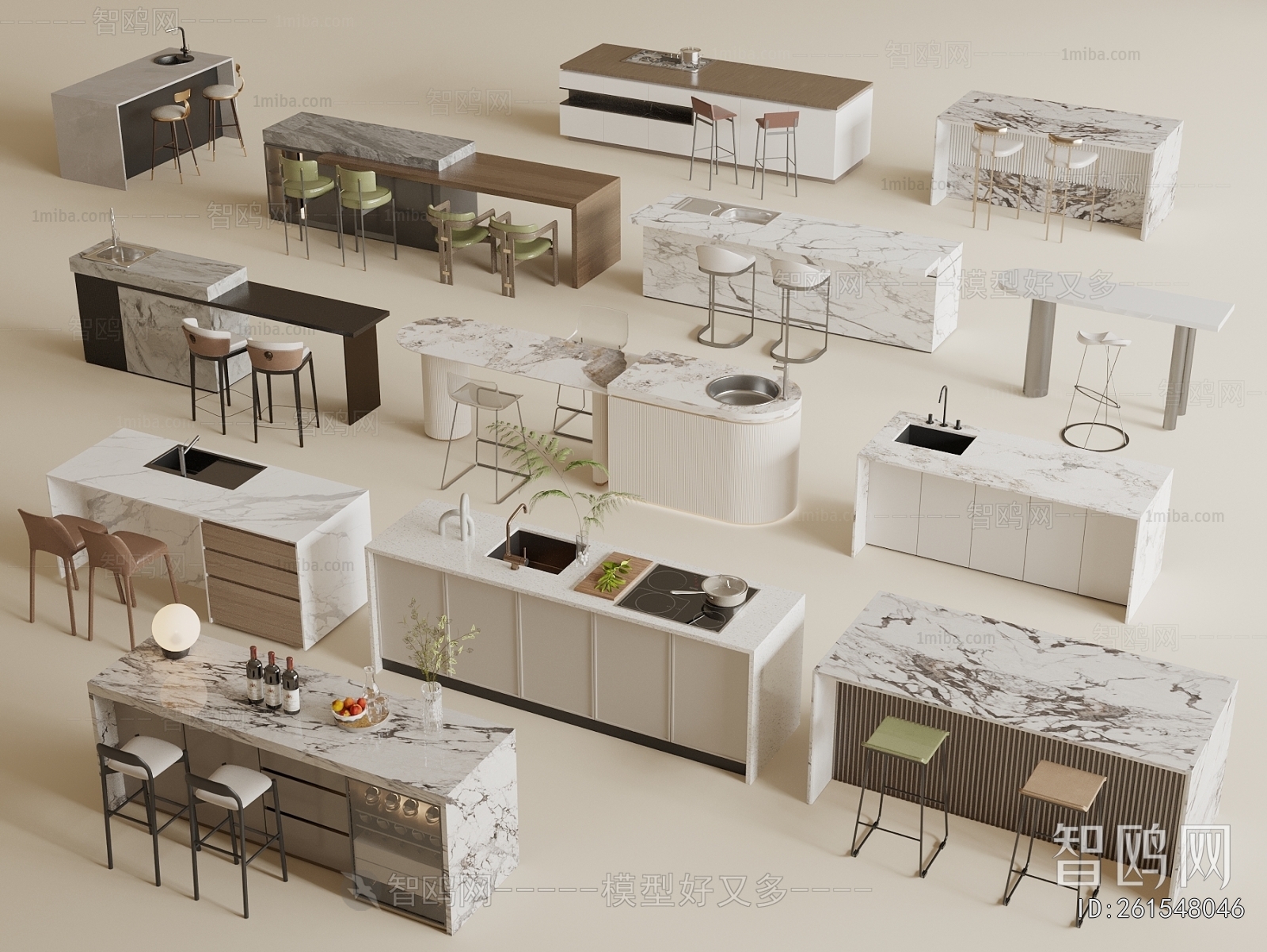 Modern Counter Bar