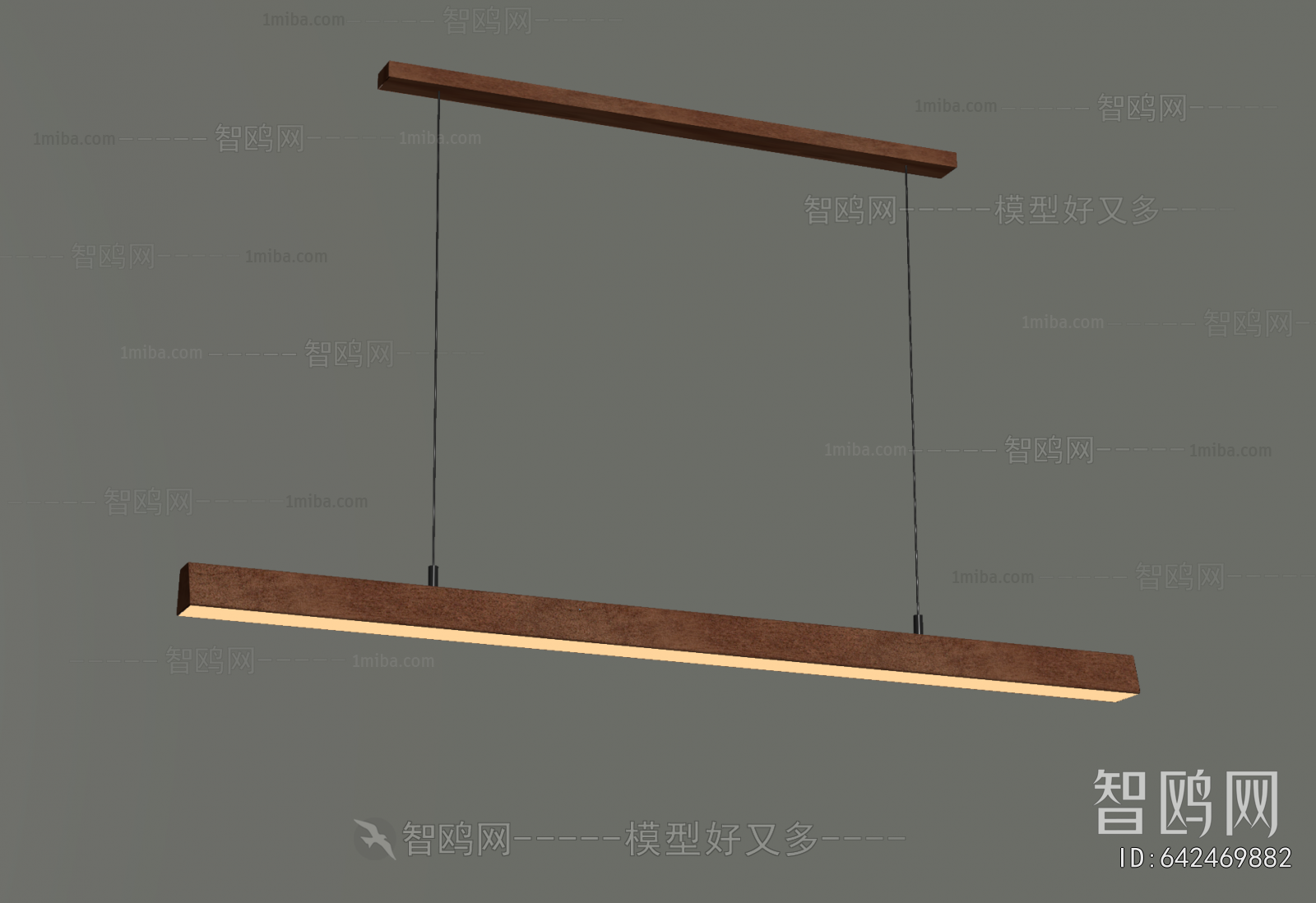 Modern Long Chandelier