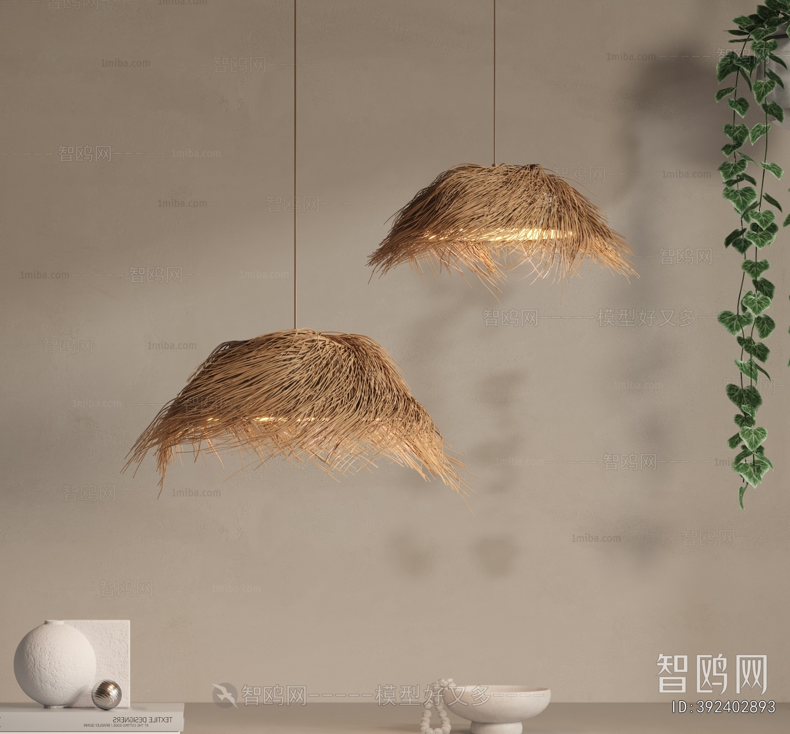 Wabi-sabi Style Droplight