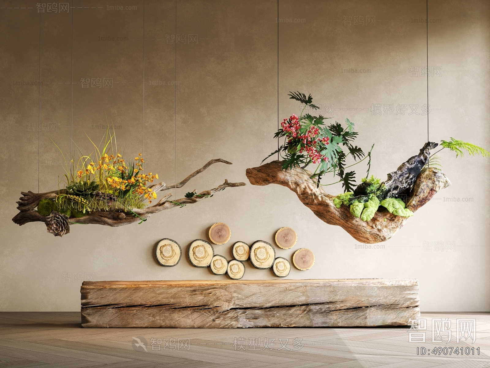 New Chinese Style Plant Landscaping