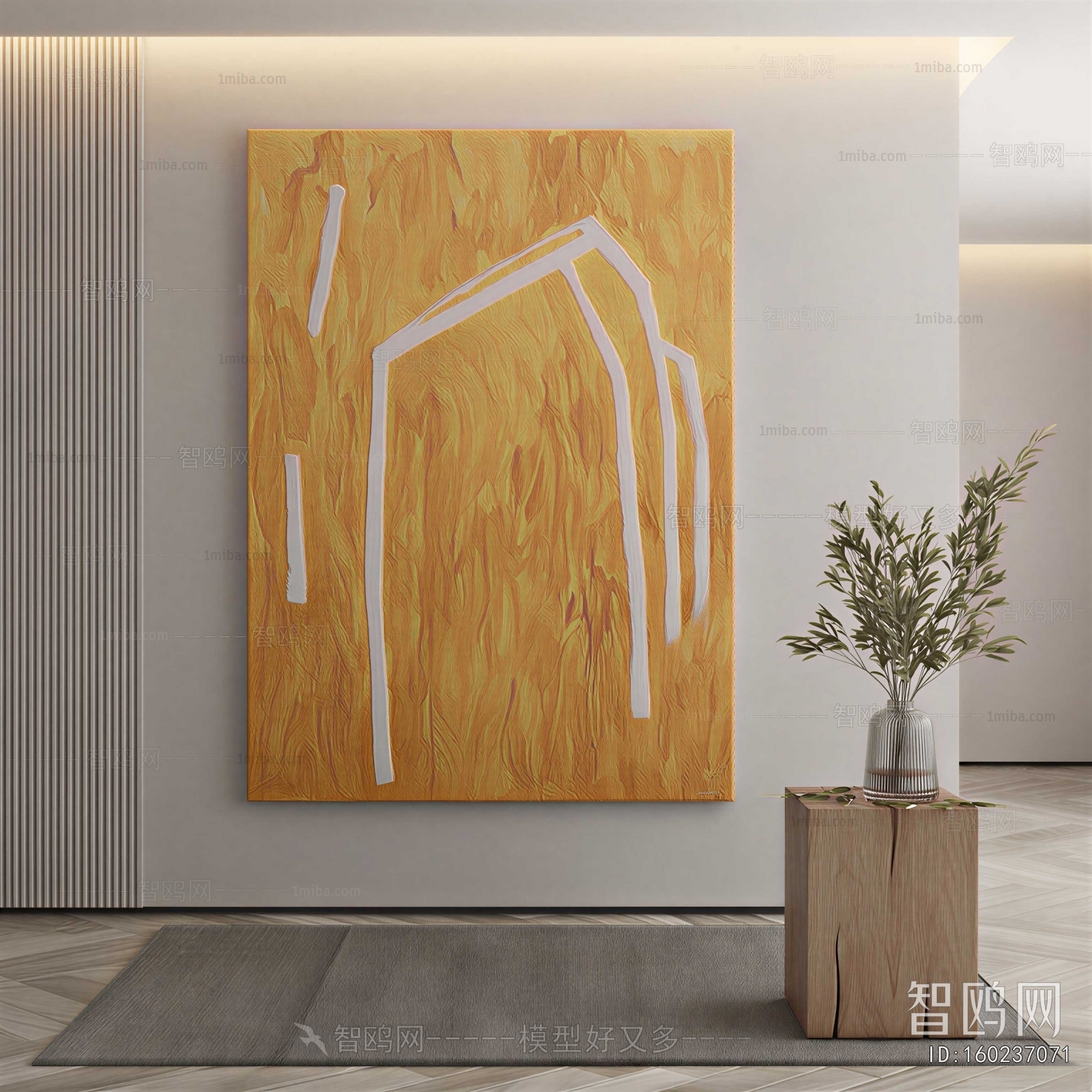Wabi-sabi Style Painting