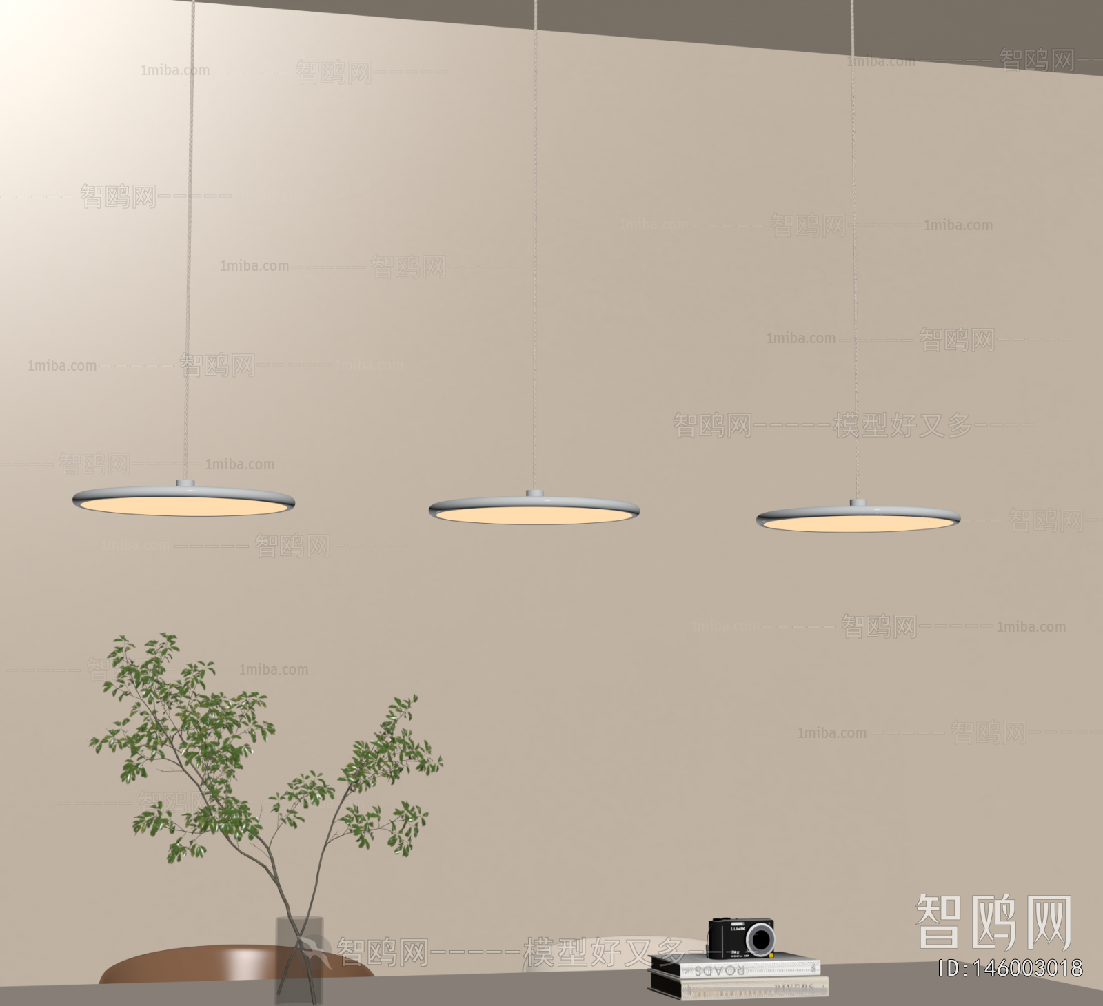Modern Long Chandelier