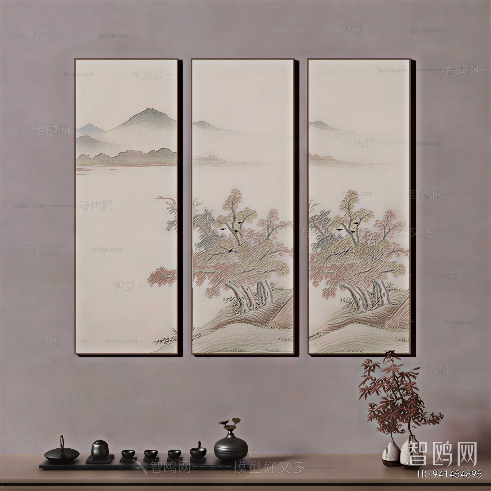 New Chinese Style Painting