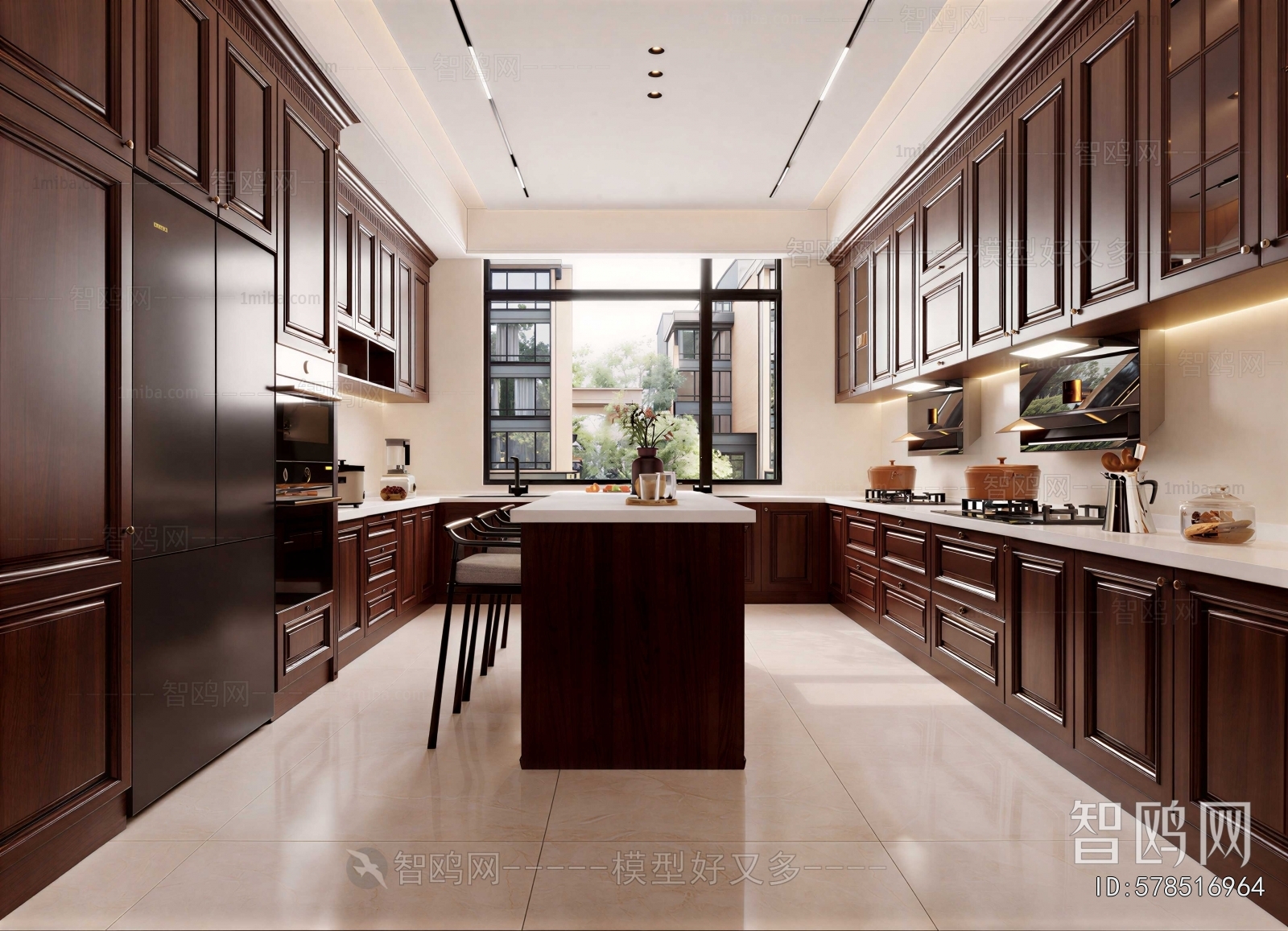 New Chinese Style The Kitchen