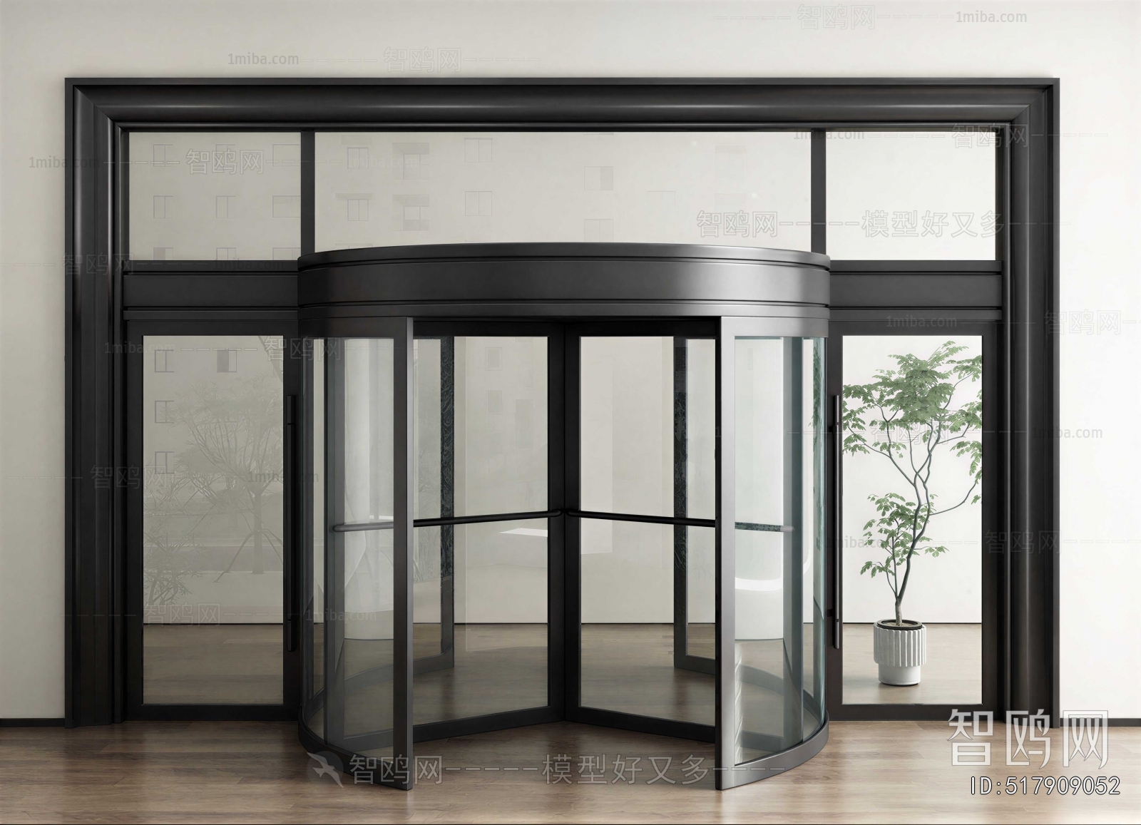 Modern Double Door