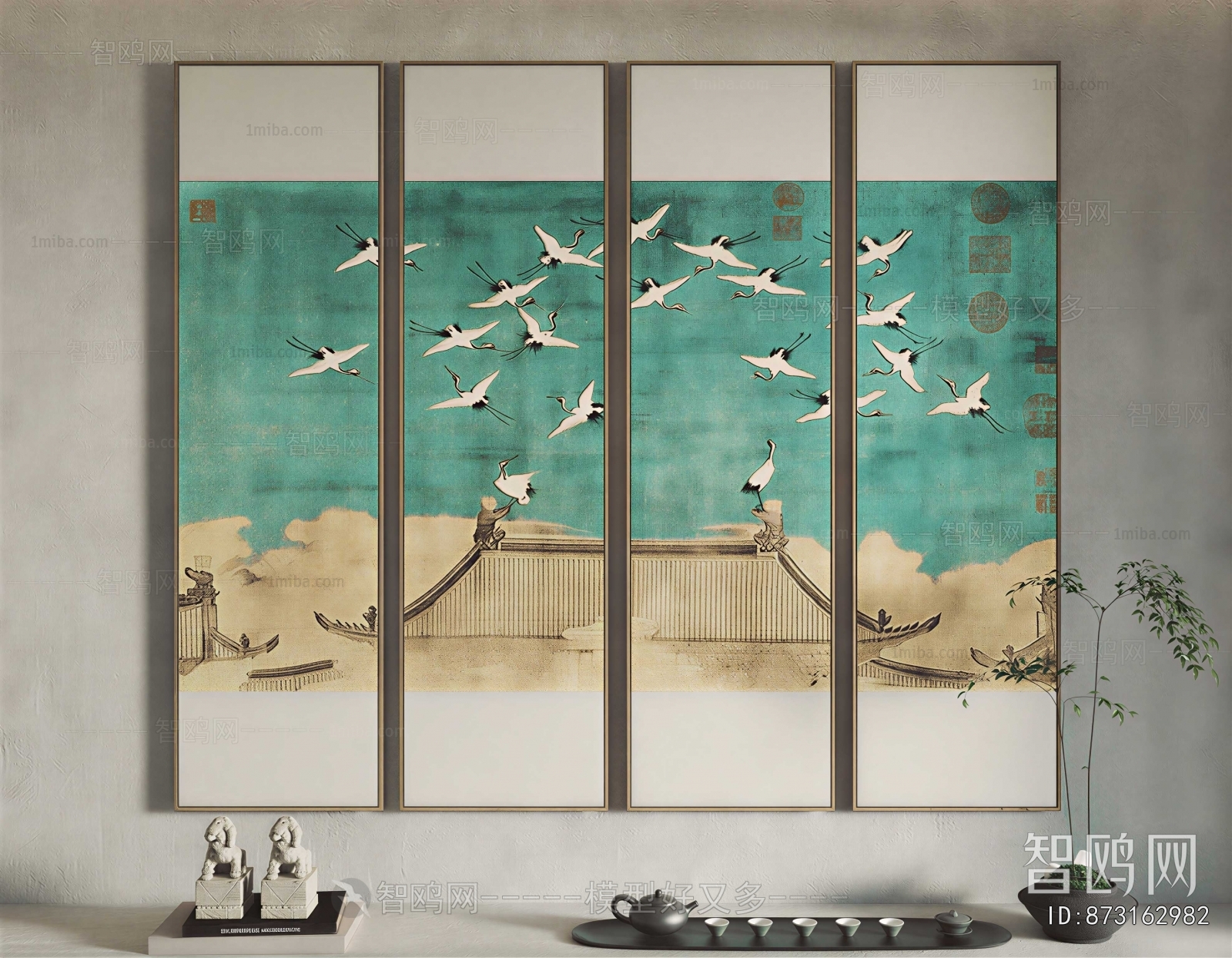 New Chinese Style Painting