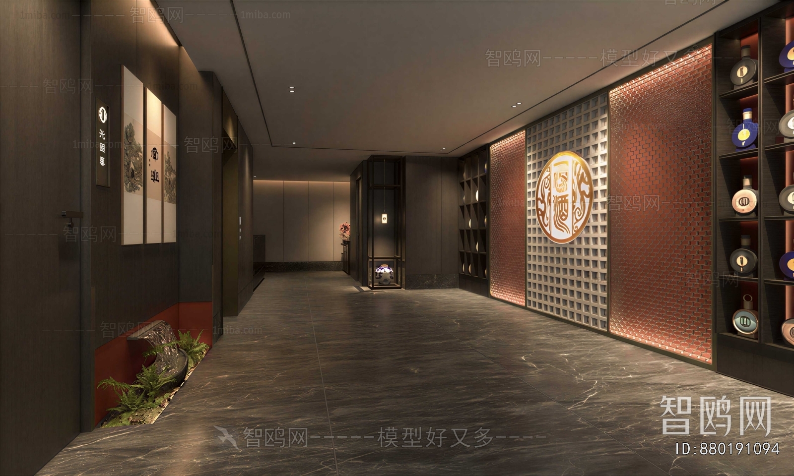 New Chinese Style Exhibition Hall