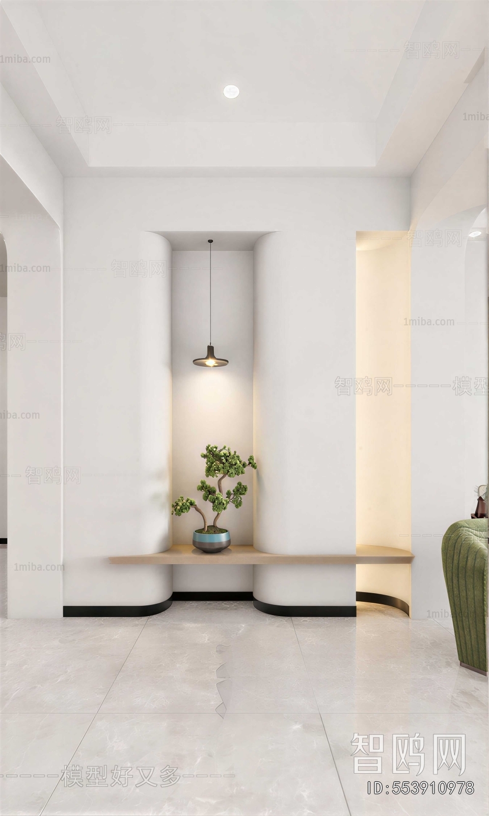 Modern Hallway