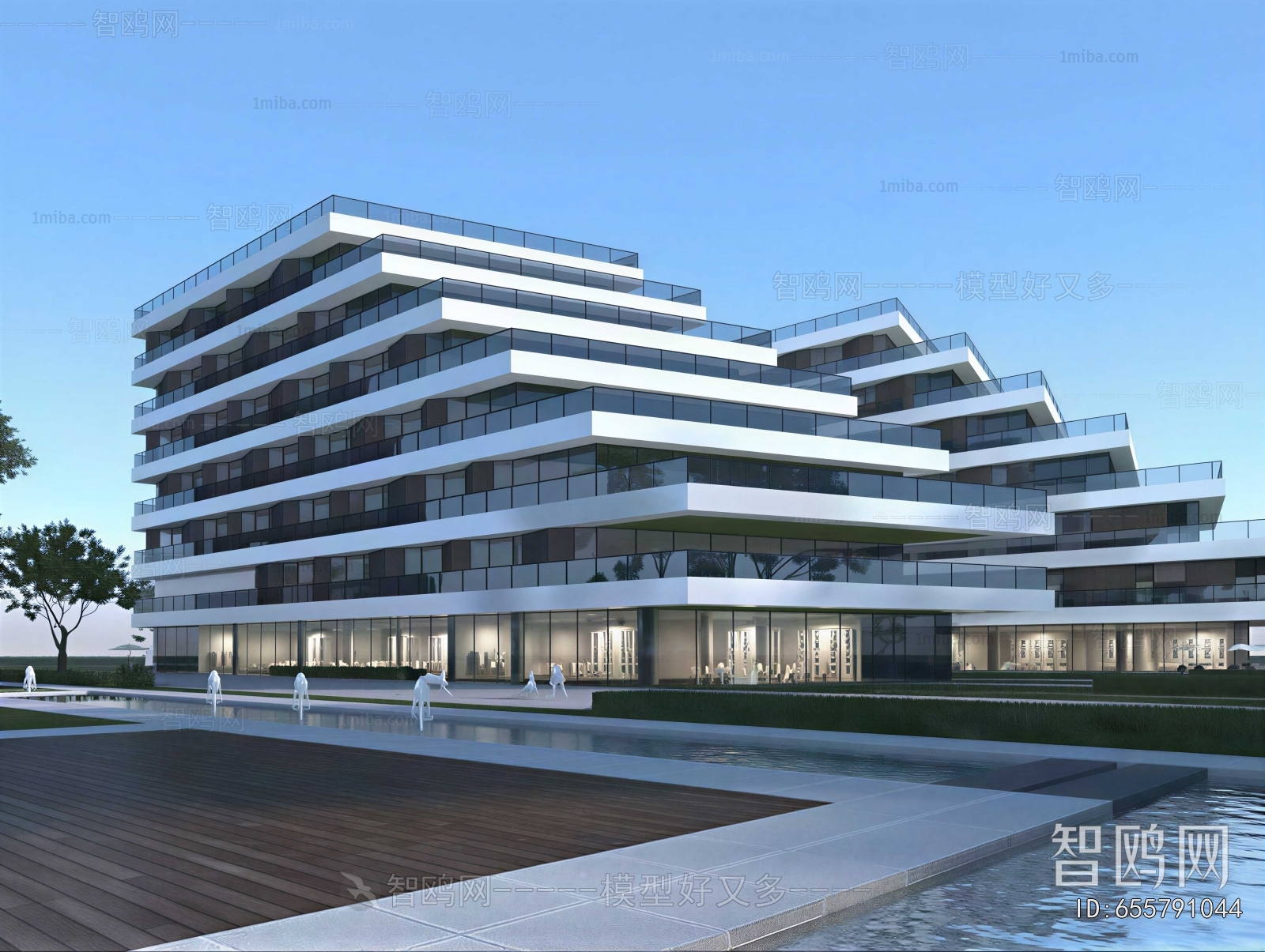 Modern Building Appearance