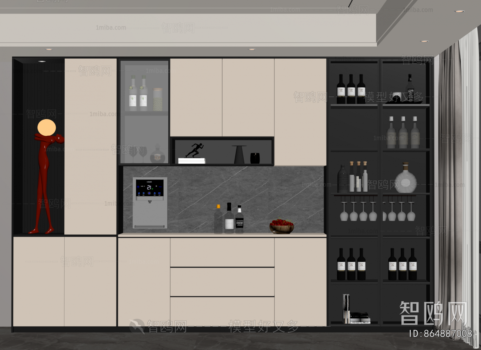 Modern Wine Cabinet