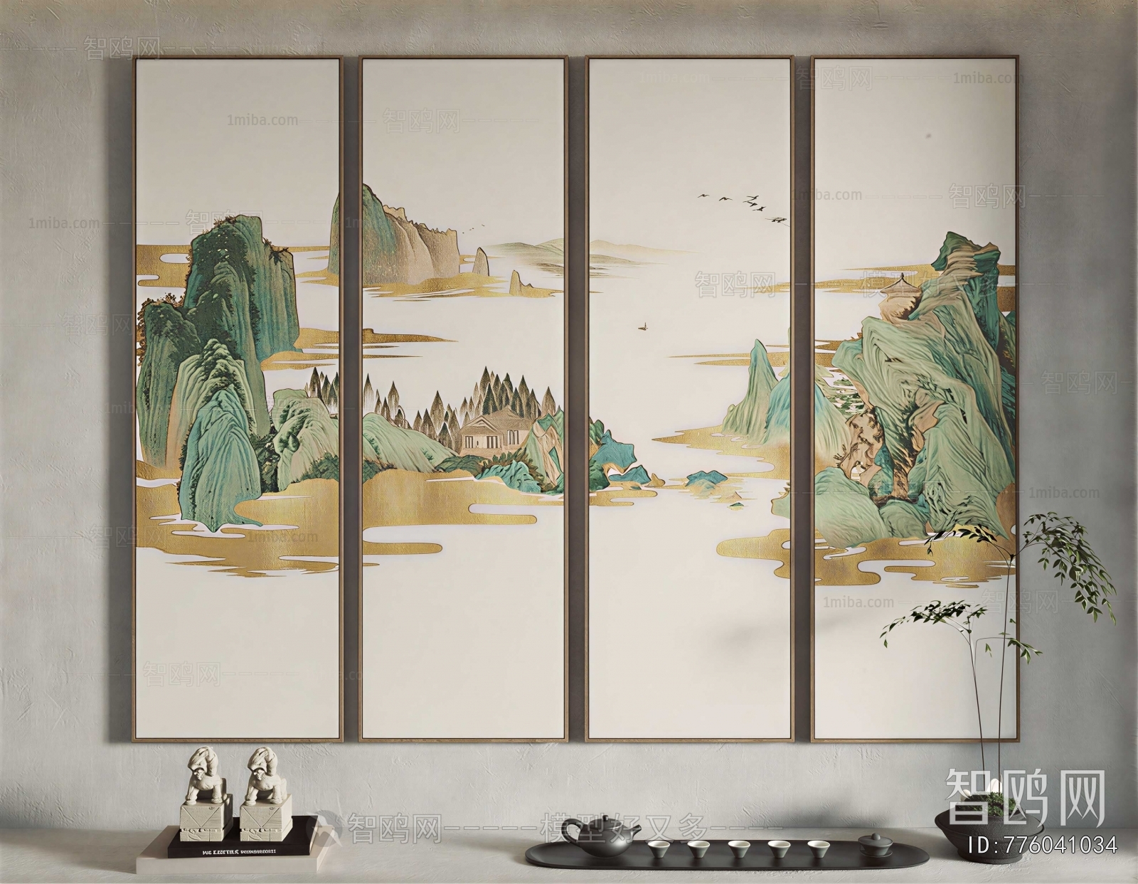 New Chinese Style Painting
