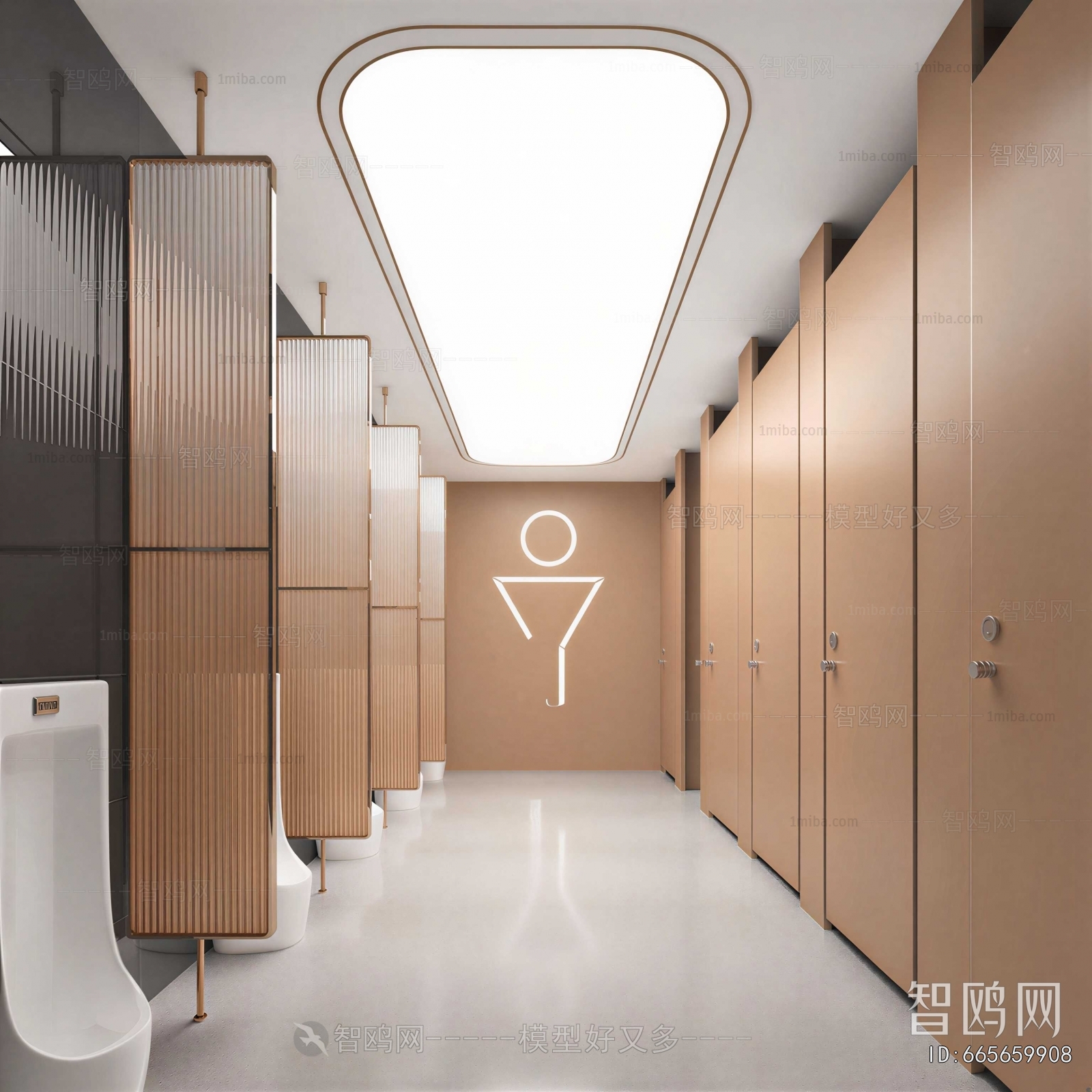 Modern Public Toilet