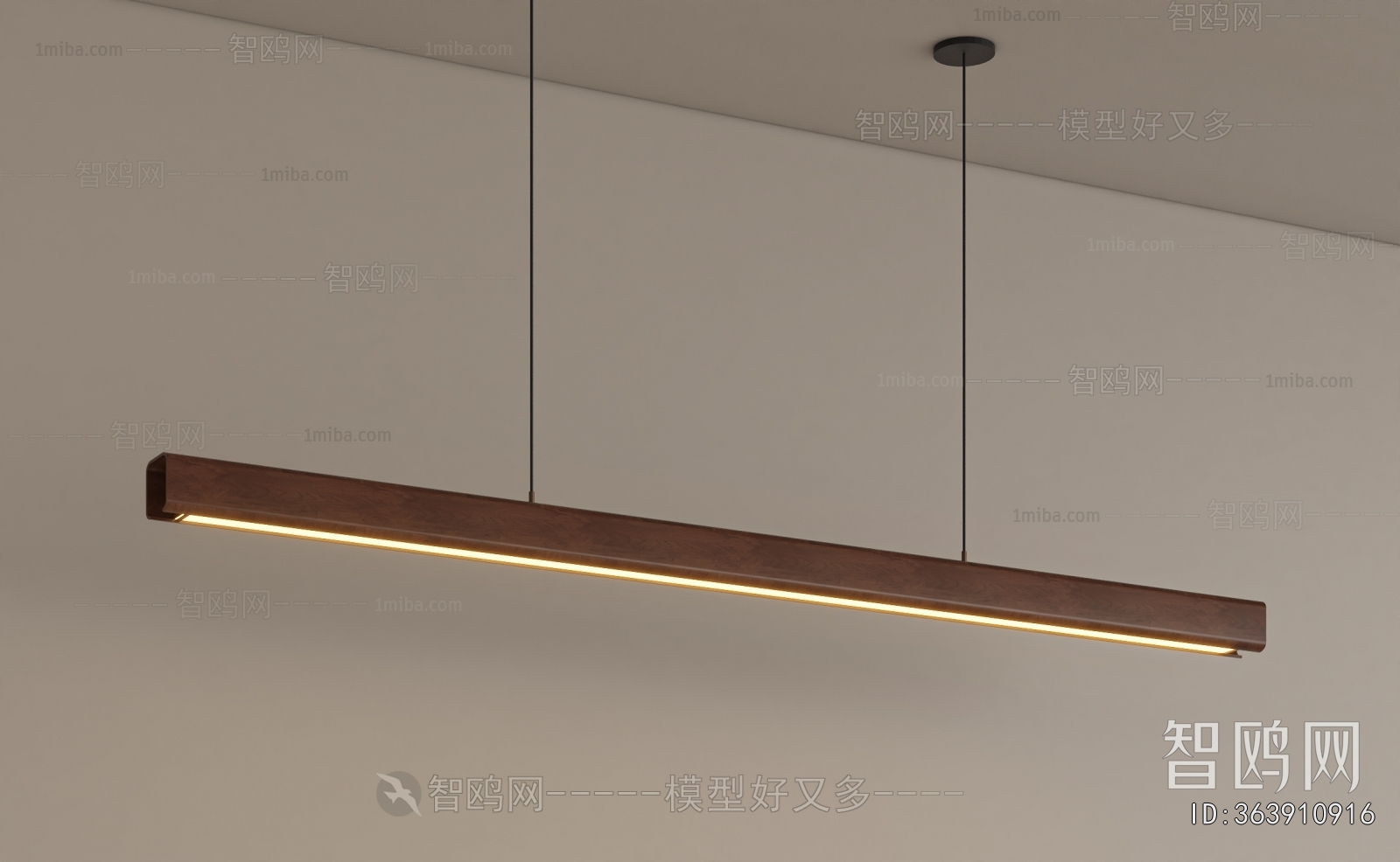 Modern Long Chandelier