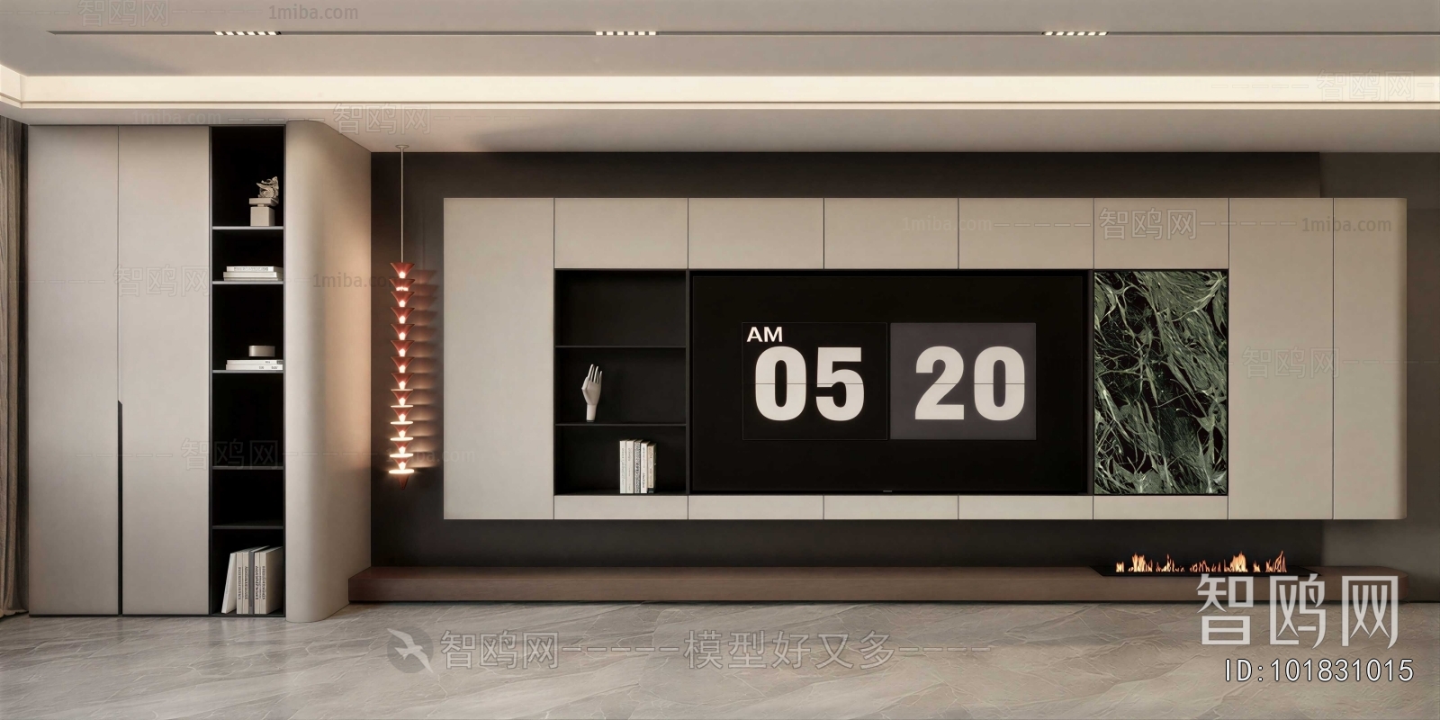 Modern TV Wall