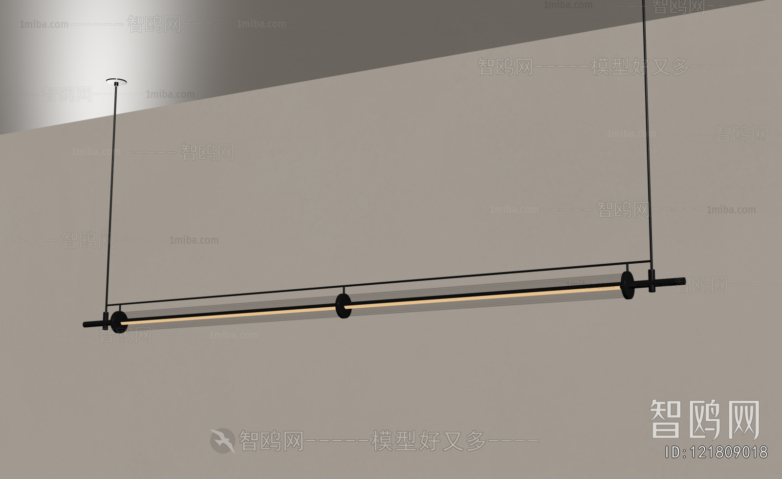 Modern Long Chandelier
