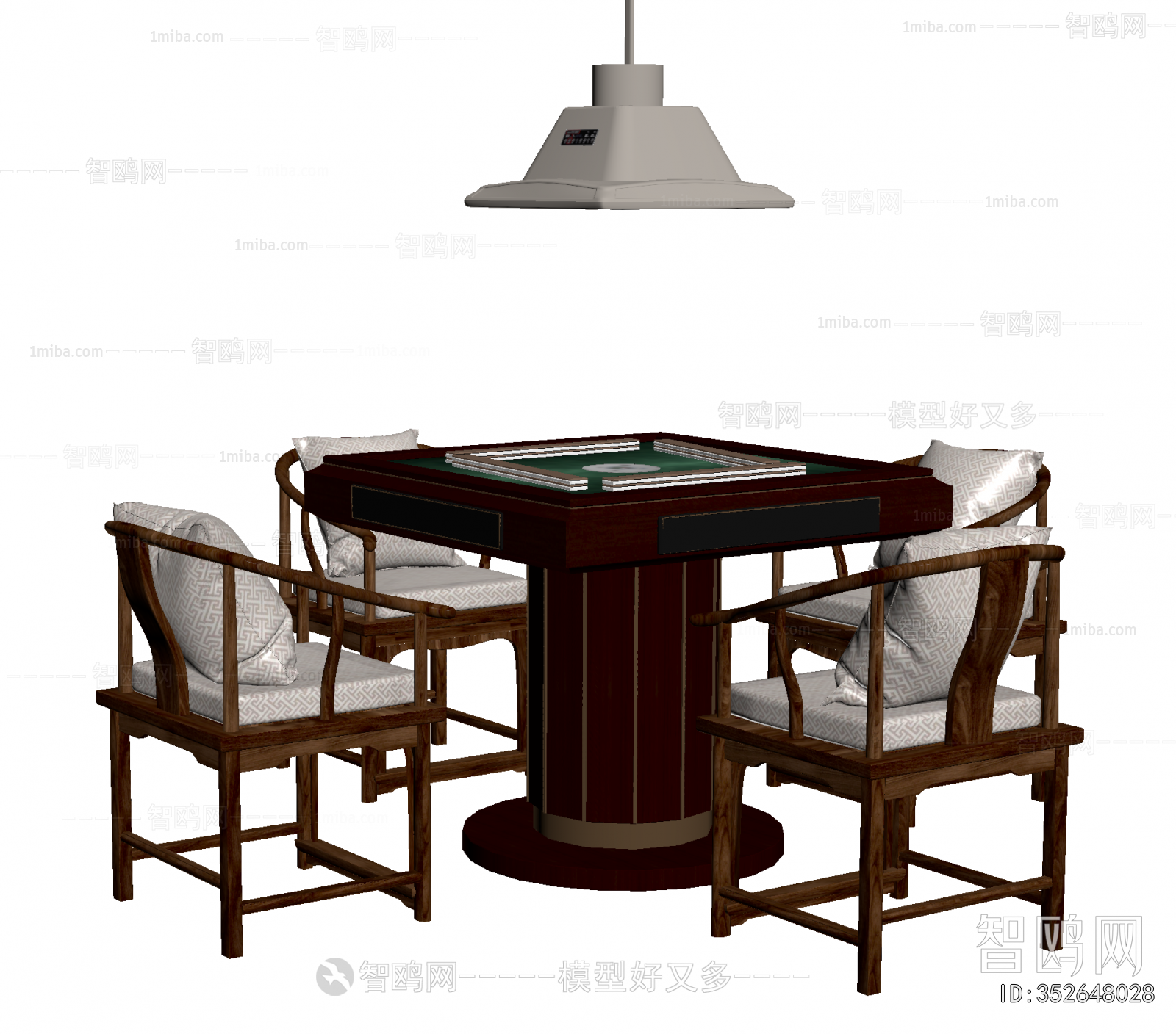 Modern Mahjong Tables And Chairs