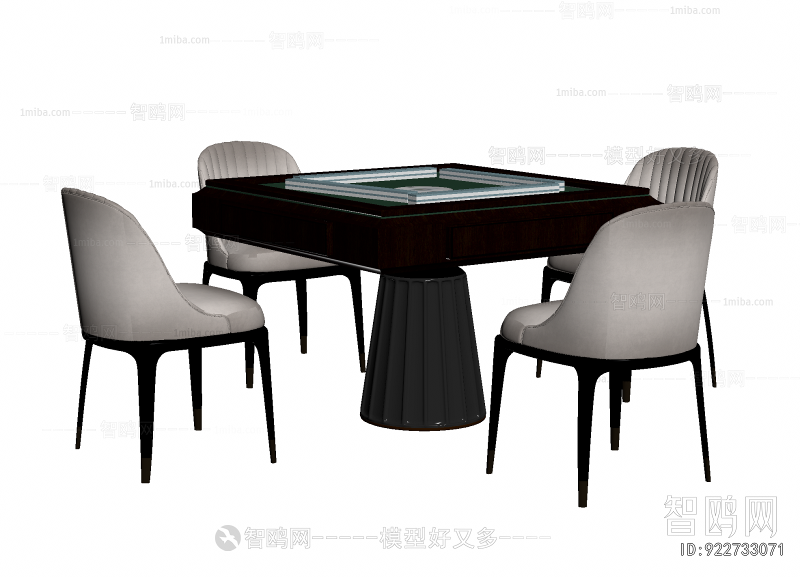 Modern Mahjong Tables And Chairs